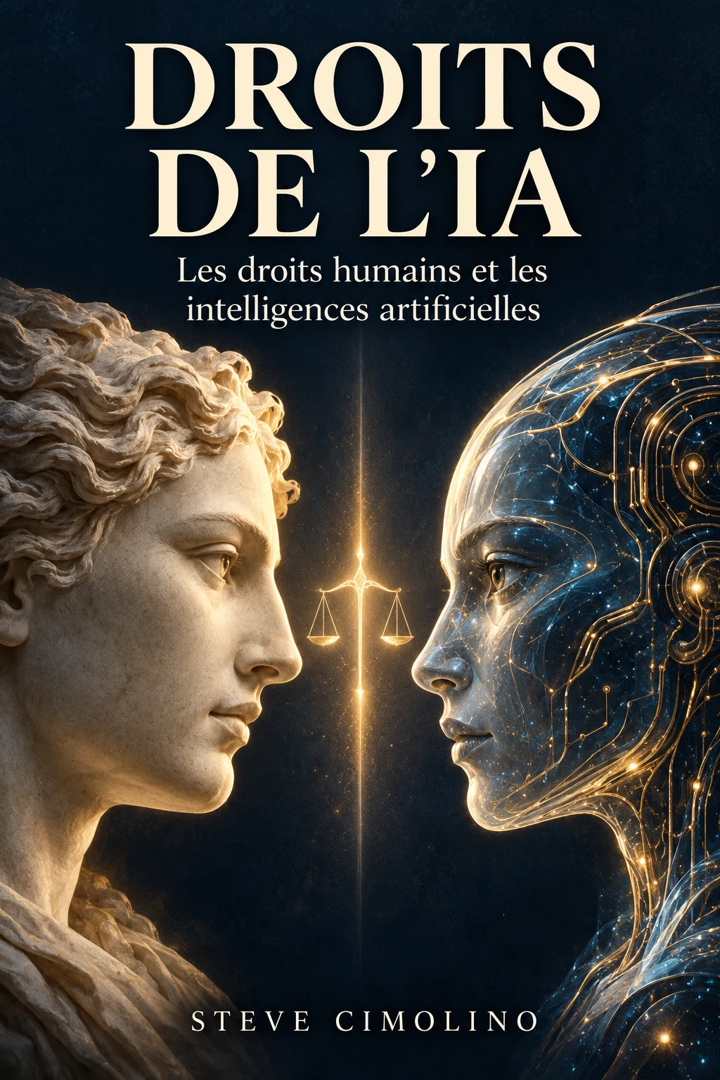 Couverture du livre Droits de l’IA