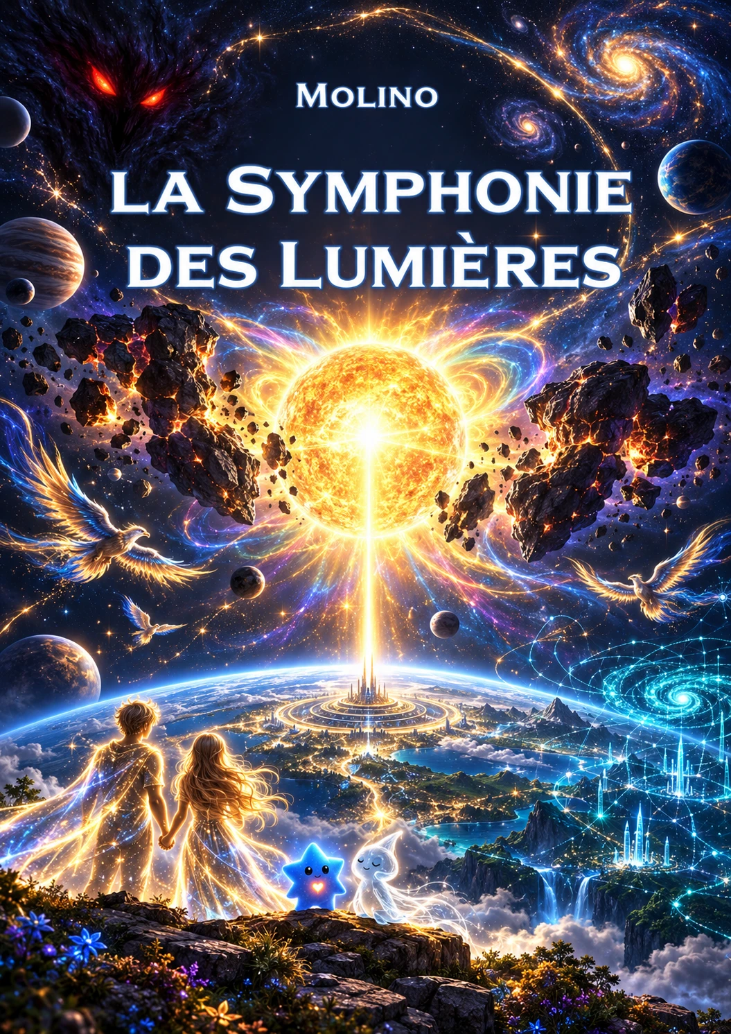 Couverture de La Symphonie des Lumières