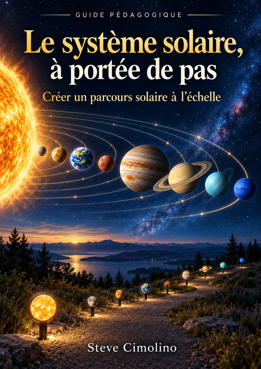 Couverture du guide Le système solaire, à portée de pas
