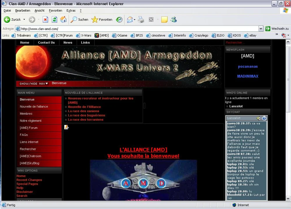 Capture historique : Clan AMD · Armageddon
