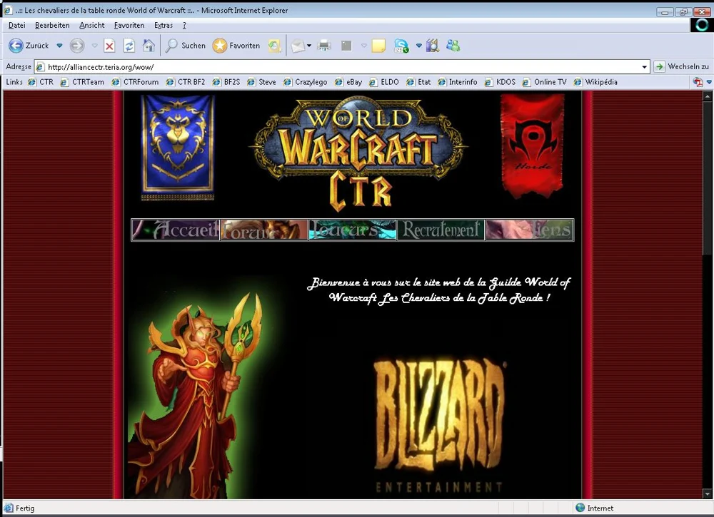 Capture historique : CTR · World of Warcraft