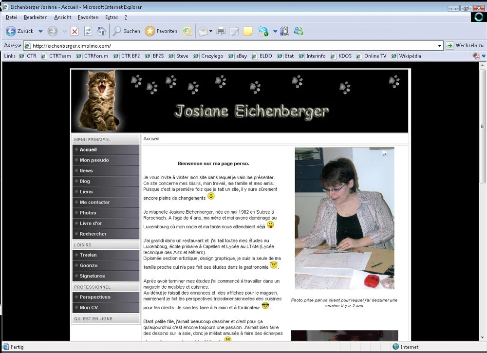 Capture historique : Josiane Eichenberger