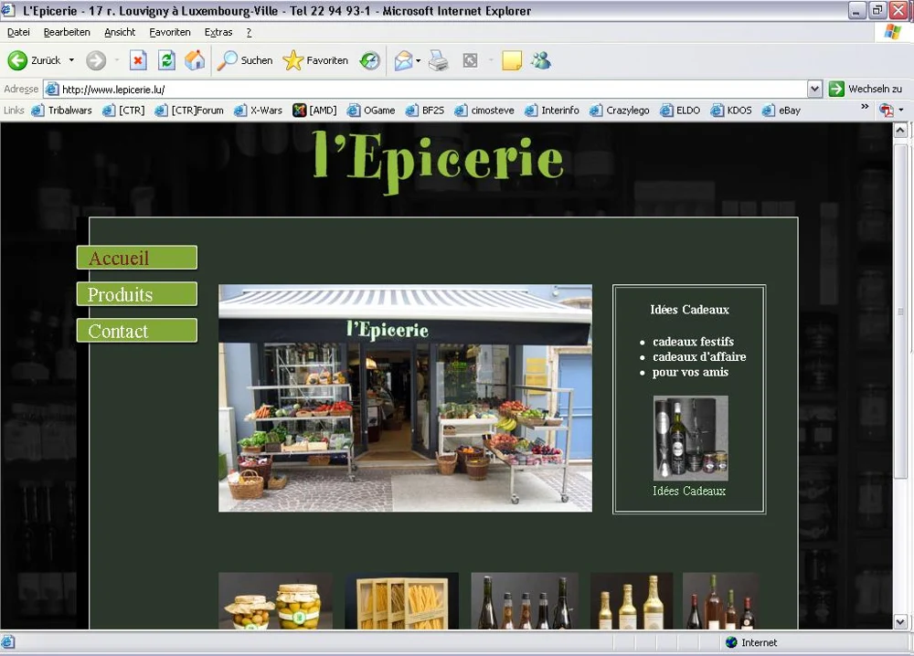 Capture historique : L’Épicerie